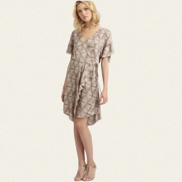 BCBGMaxazria Holden Wrap Dress - Picture 2 of 7